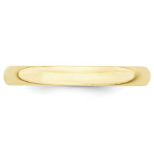 Load image into Gallery viewer, 10KY 3mm LTW Half Round Band Size 7
