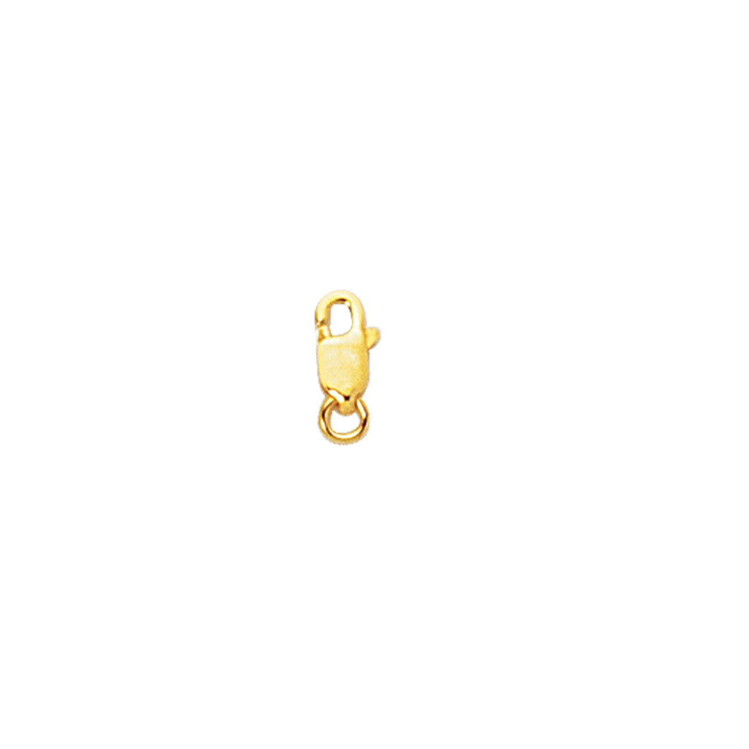 10K Gold 8mm Rectangular Lobster Lock