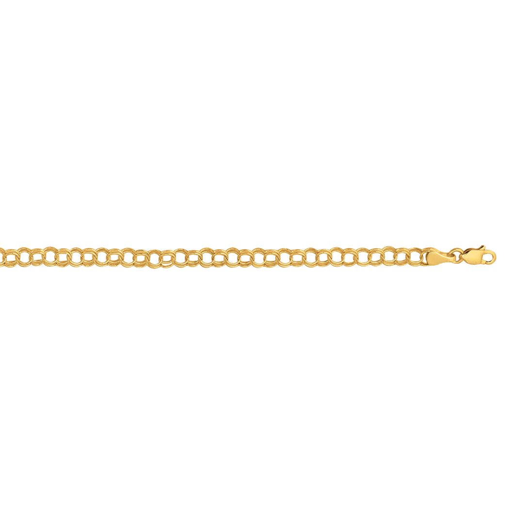 10K Gold Small Charm Bracelet