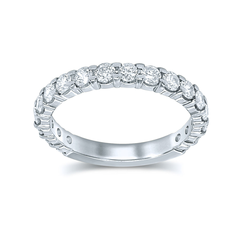 14K 0.75CT Diamond Band (18 Diamond Stones)