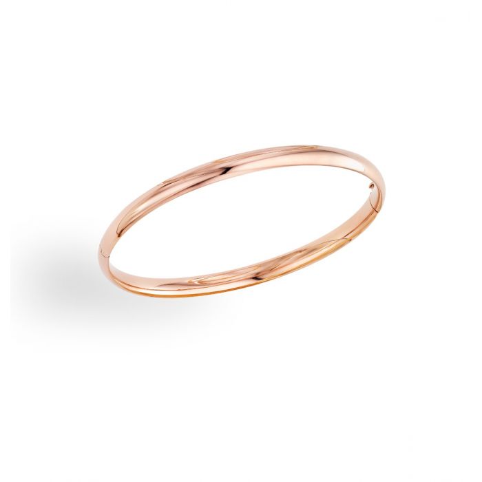14K Gold Polished 5mm Bangle