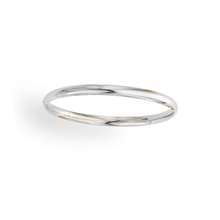 14K Gold Polished 5mm Bangle