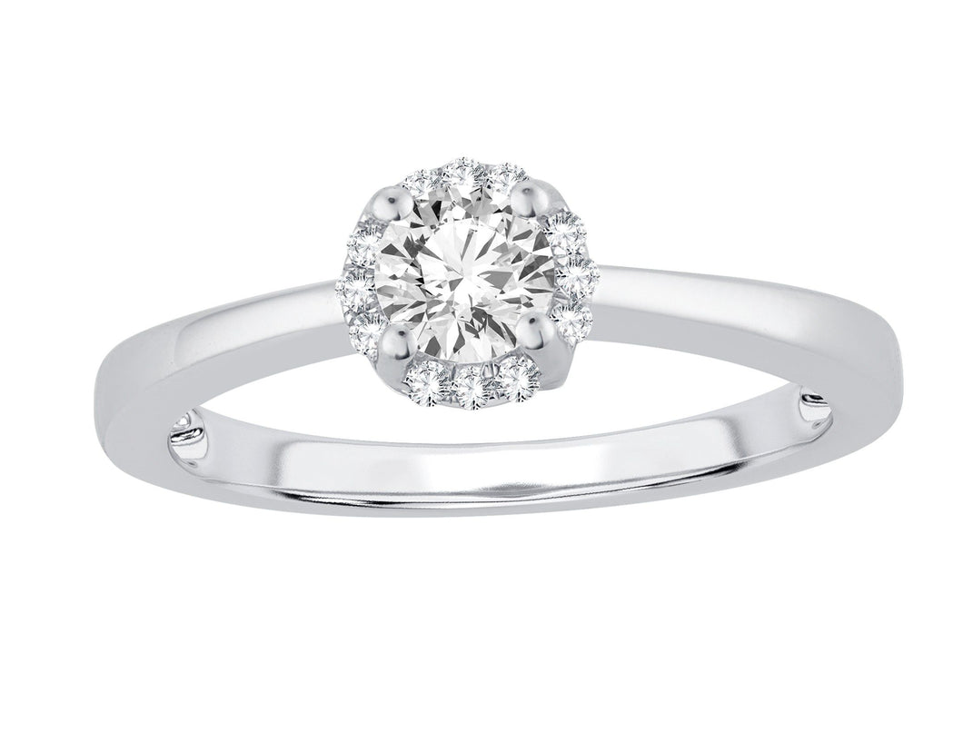 14K 0.46ct Engagement Ring