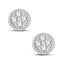 Load image into Gallery viewer, 14K  0.67CT  Diamond  Earring
