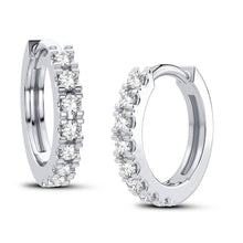 Load image into Gallery viewer, 14K 0.25CT Diamond Earring
