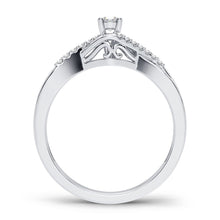 Load image into Gallery viewer, 14K 0.16CT Diamond Ring
