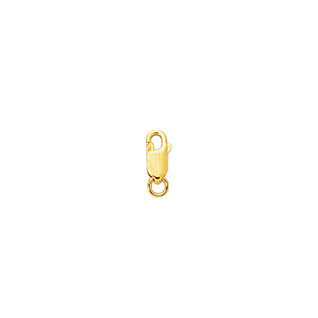 10K Gold 11mm Rectangular Lobster Lock