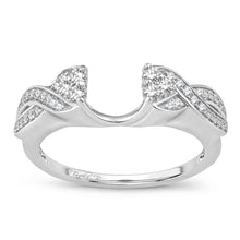 Load image into Gallery viewer, 14K  0.25CT  DIAMOND  RING GUARD.
