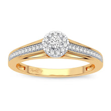 Load image into Gallery viewer, 14K 0.20CT Diamond Ring
