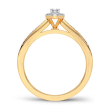 Load image into Gallery viewer, 14K 0.20CT Diamond Ring
