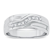 Load image into Gallery viewer, 14K 0.15CT Diamonf Band
