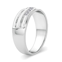 Load image into Gallery viewer, 14K 0.15CT Diamonf Band
