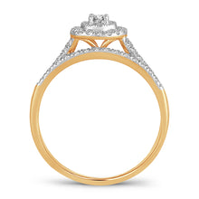 Load image into Gallery viewer, 14K 0.33CT DIAMOND BRIDAL RING
