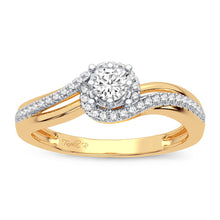 Load image into Gallery viewer, 14K 0.20CT Diamond Ring
