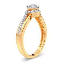 Load image into Gallery viewer, 10K 0.20CT Diamond Ring
