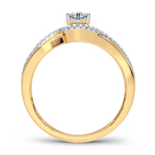 Load image into Gallery viewer, 14K 0.20CT Diamond Ring
