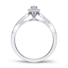 Load image into Gallery viewer, 14K 0.20CT Diamond Ring
