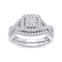 Load image into Gallery viewer, 14K 0.50ct Diamond Bridal Ring
