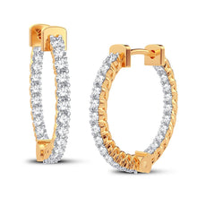 Load image into Gallery viewer, 14K 0.50CT Diamond Earring
