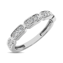 Load image into Gallery viewer, 14K White Gold 1/5 Ct.Tw. Diamond Stackable Band
