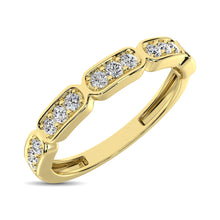 Load image into Gallery viewer, 14K Yellow Gold 1/5 Ct.Tw. Diamond Stackable Band
