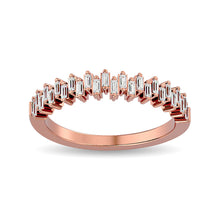 Load image into Gallery viewer, Diamond Ladies Band 1/4 ct tw in 14K Rose Gold
