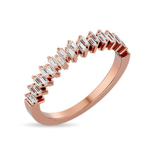 Load image into Gallery viewer, Diamond Ladies Band 1/4 ct tw in 14K Rose Gold
