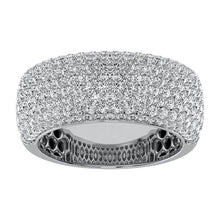 Load image into Gallery viewer, 14K White Gold 1/2 Ct.Tw. Diamond Pave Set Mens Band
