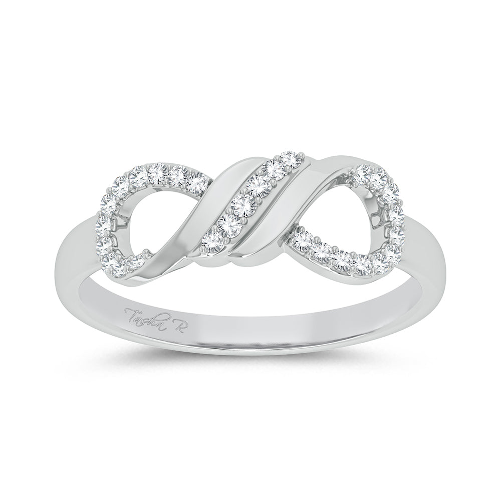 10K 0.13ct Diamond Ring