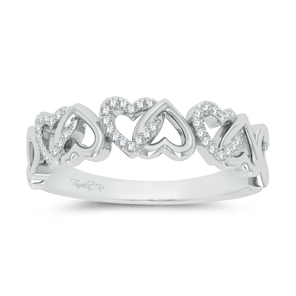 10K 0.10ct Diamond Ring