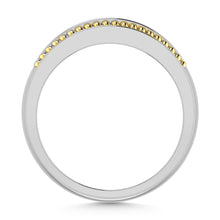Load image into Gallery viewer, 10K Two Tone Diamond 1/3 Ct.Tw. Mens Wedding Band
