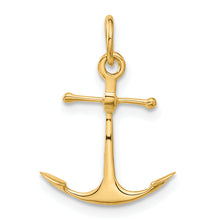 Load image into Gallery viewer, 14K 3D Anchor Charm
