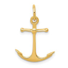 Load image into Gallery viewer, 14K 3D Anchor Charm
