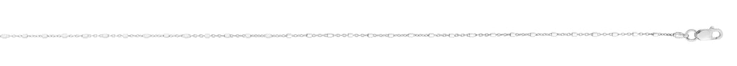 Silver 1.4mm Saturn Chain