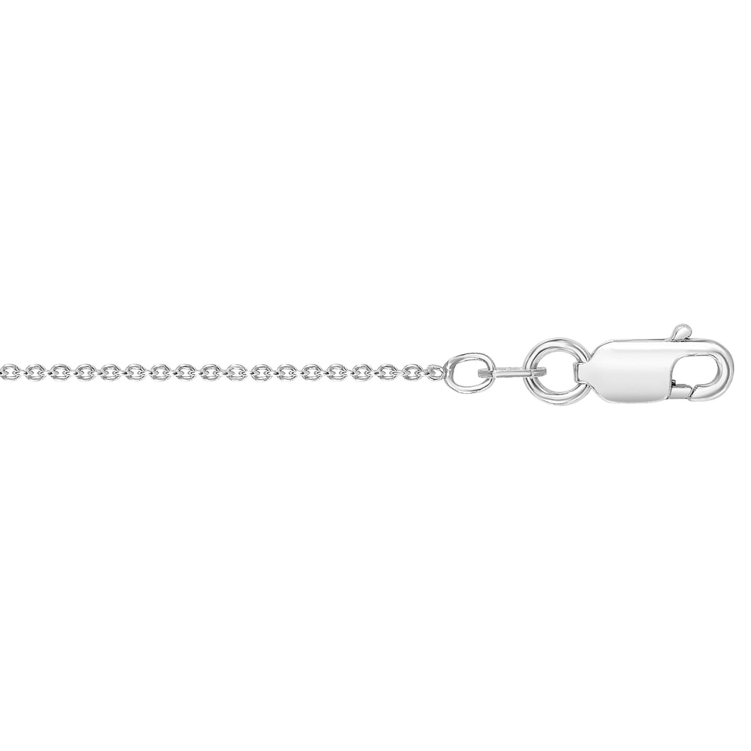 Silver 2.1mm Round Cable Chain