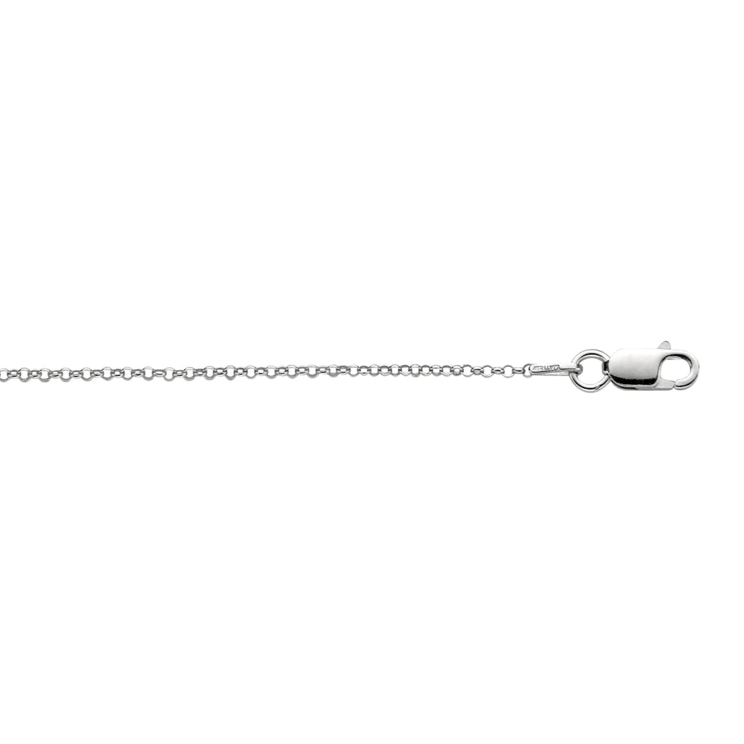 Silver 1.5mm Rolo Chain