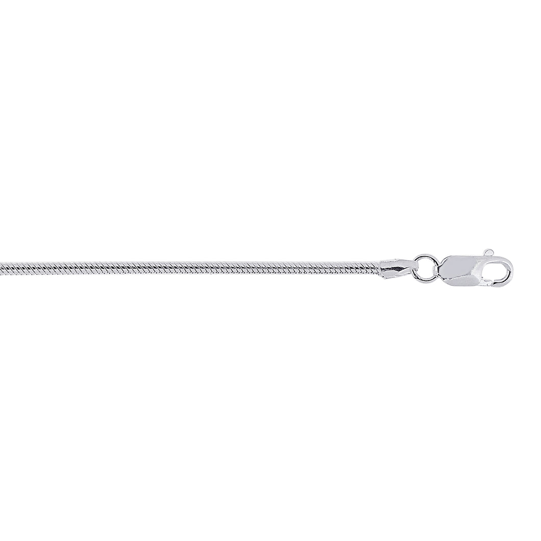 Silver 1.8mm Snake Chain