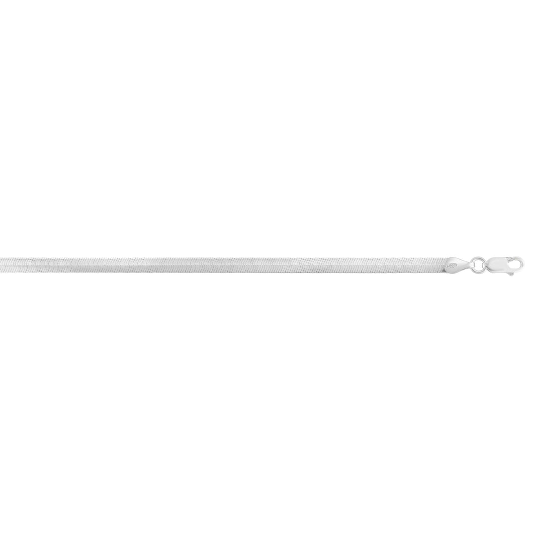 Silver 4.2mm Herringbone Chain