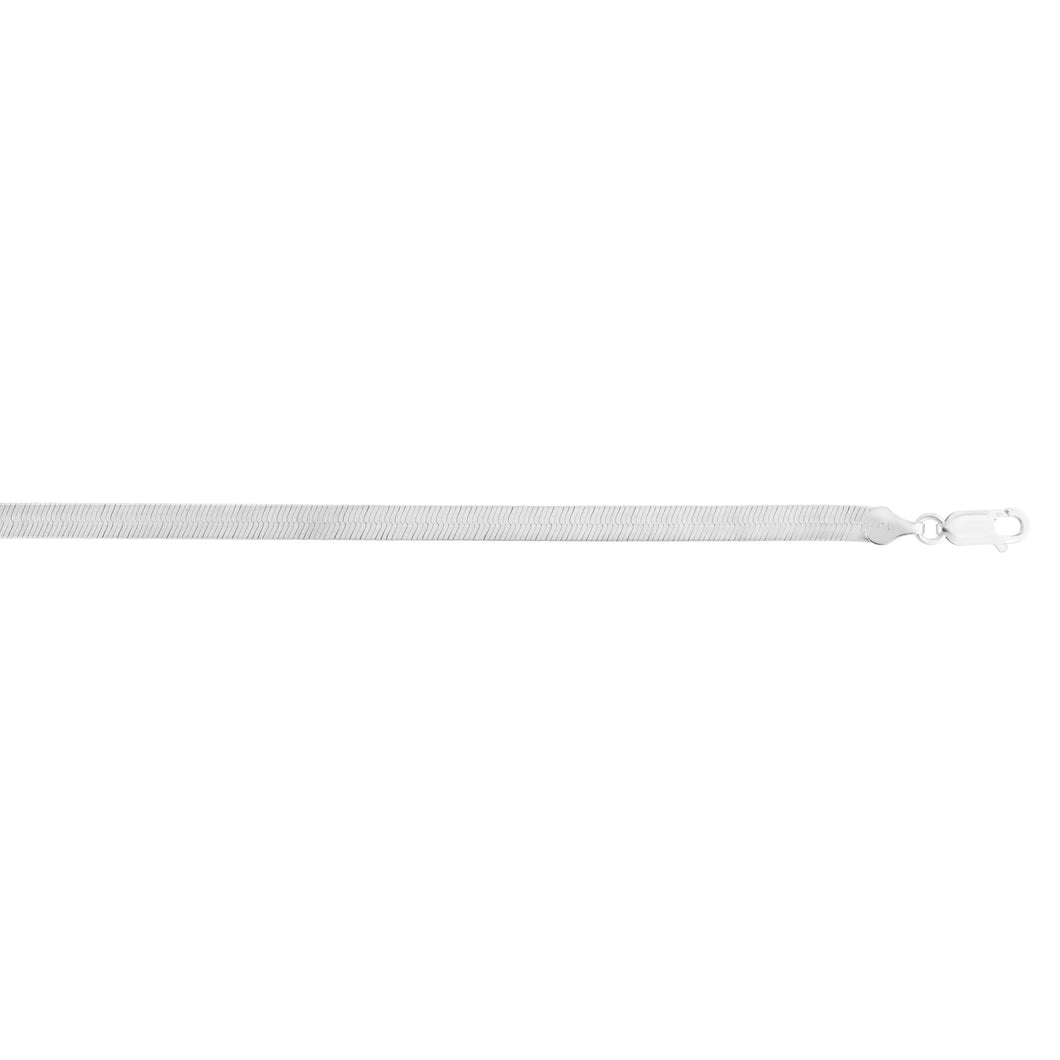 Silver 5.4mm Herringbone Chain