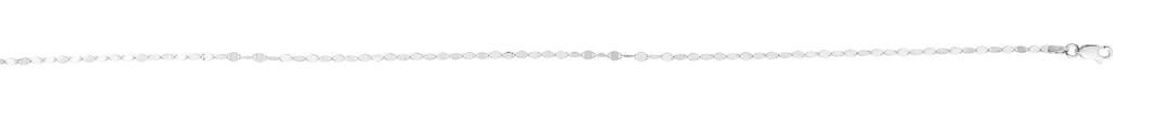 Silver 2.6mm Mirror Chain