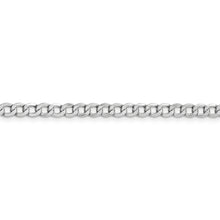Load image into Gallery viewer, 14k WG 4.3mm Semi-Solid Curb Chain
