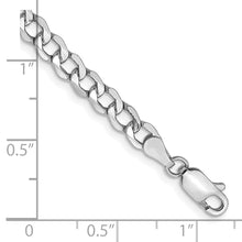 Load image into Gallery viewer, 14k WG 4.3mm Semi-Solid Curb Chain
