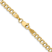 Load image into Gallery viewer, 14k 3.35mm Semi-Solid Curb Chain
