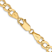 Load image into Gallery viewer, 14k 5.25mm Semi-Solid Curb Chain
