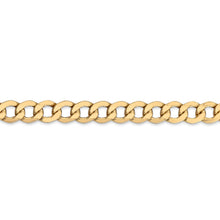 Load image into Gallery viewer, 14k 7mm Semi-Solid Curb Chain
