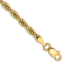 Load image into Gallery viewer, 14ky 3.0mm Semi-Solid Rope Chain
