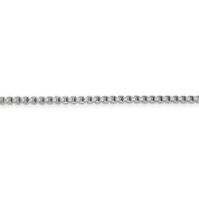 Load image into Gallery viewer, 14k WG 2.45mm Semi-Solid Round Box Chain
