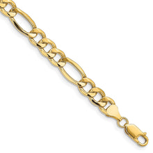 Load image into Gallery viewer, 14k 8.5mm Semi-Solid Figaro Chain
