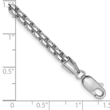 Load image into Gallery viewer, 14k WG 3.6mm Semi-Solid Round Box Chain
