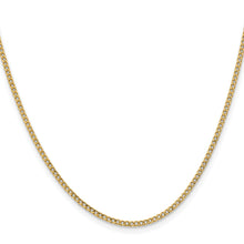 Load image into Gallery viewer, 14k 1.85mm Semi-Solid Curb Chain
